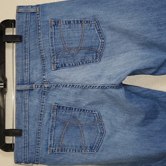 David Kahn Blue Stretch Cropped Jeans 32 - Picture 6 of 11